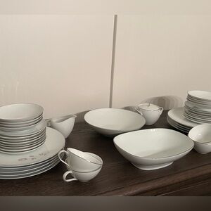 Style House Platinum Ring China 41 piece set